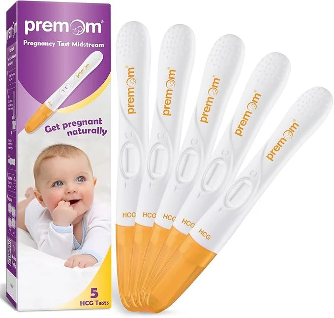Premom Pregnancy Test Midstream: Early HCG 5 Pack