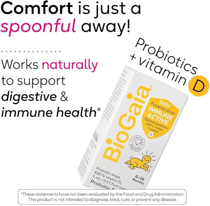 BioGaia Immune Active Baby Probiotic Drops 0-36 Months