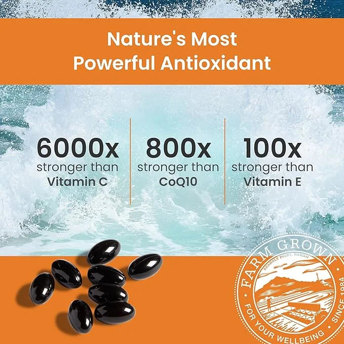 Nutrex Hawaii BioAstin Hawaiian Astaxanthin 12mg, 25 25 Softgels