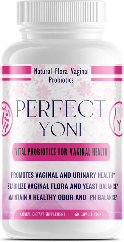 Perfect Yoni Female Vaginal Probiotics 60 Capsules