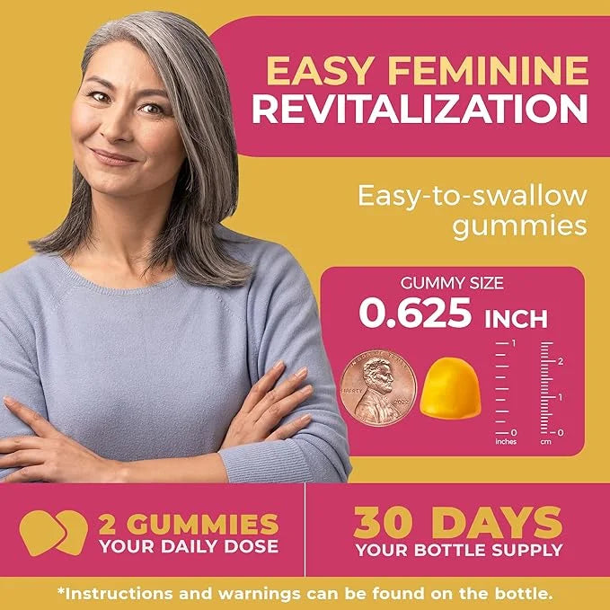 Lubracil Menopause Gummies for Women - Menopausal Supplements for Hot Flashes, Night Sweats, Mood Swings and Hormonal Bala...