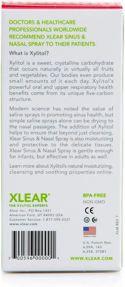 Xlear Nasal Spray with Xylitol, 1.5 4)
