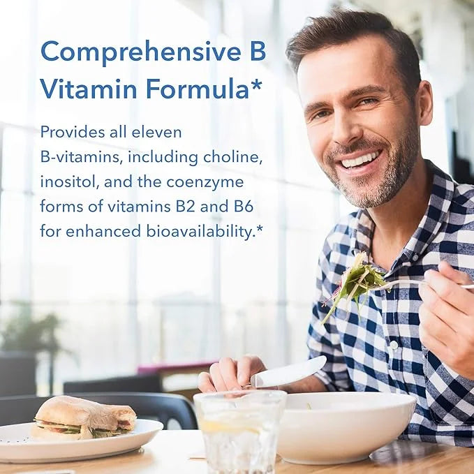 Allergy Research Group Super Vitamin B Complex B12, Vitamin B6, Vegetarian 120 Count