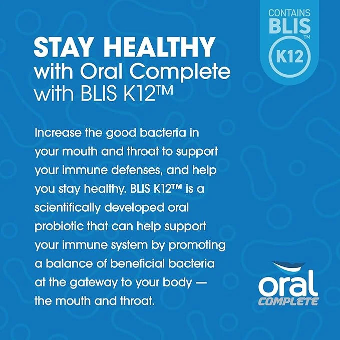 Oral Complete 11-in-1 Dental Probiotics, Bad Breath Treatment Halitosis Tonsil Stone with Non-GMO with BLIS K12, Ashwagand...