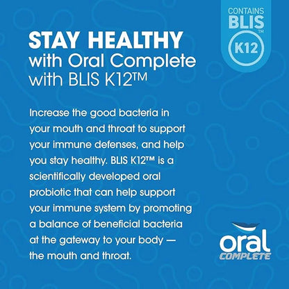 Oral Complete 11-in-1 Dental Probiotics, Bad Breath Treatment Halitosis Tonsil Stone with Non-GMO with BLIS K12, Ashwagand...