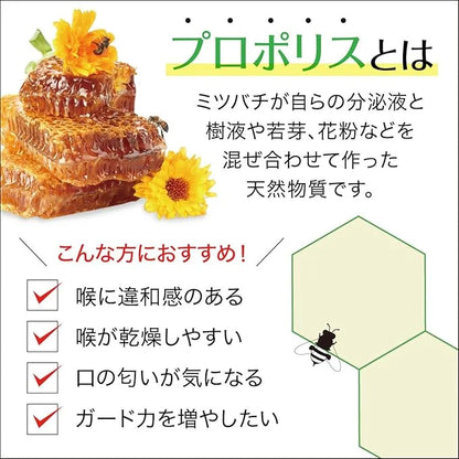 AFC Japan Brazilian Green Propolis Extract with Honey Spray, 25% Propolis Extract (35% Dry Extract), Rich in Flavonoids (>...