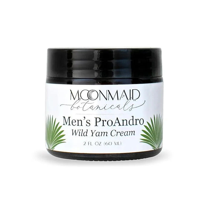 ProAndro Men’s Saw Palmetto & Wild Yam Cream for Hormone Balance 60ml | Organic Wild Yam Cream for Prostate Health, Hormon...