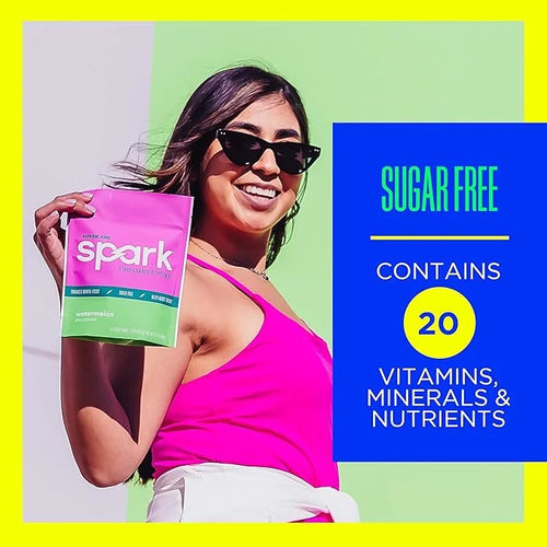 AdvoCare Spark Vitamin & Amino Acid Supplement - Focus & Energy Drink Powder Mix with Vitamin A, B-6, C & E - Also Include...