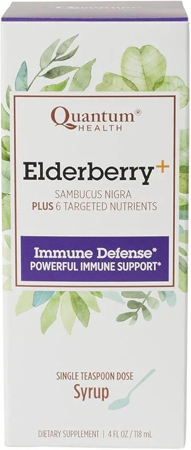 Quantum Elderberry-C Syrup, 4 oz