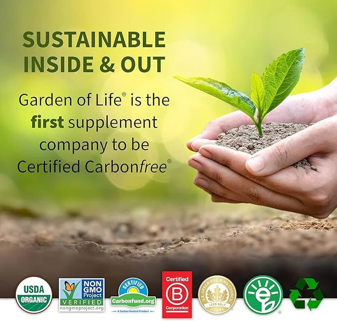 Garden of Life Vitamin E 60 Vegetarian 125mg Whole