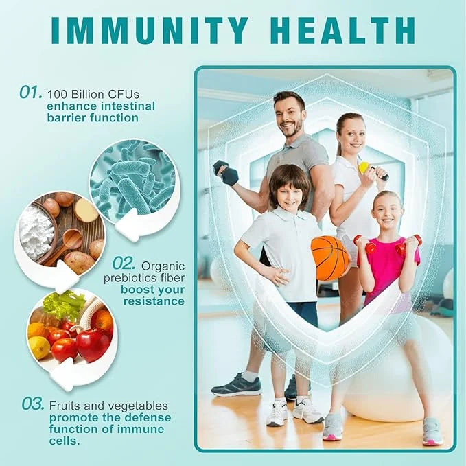 NATURE TARGET Probiotics for Women-Men-Kids Digestive 100 Billion 90 Veggie (45 Days