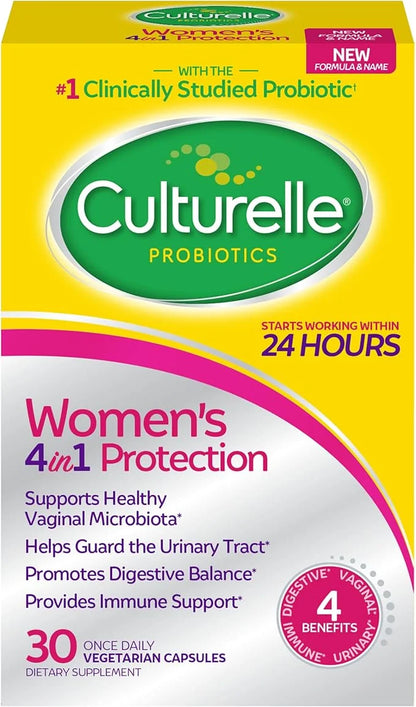 Culturelle Immune Defense Probiotic with Vitamin 4-in-1 & 4-in-1 Daily