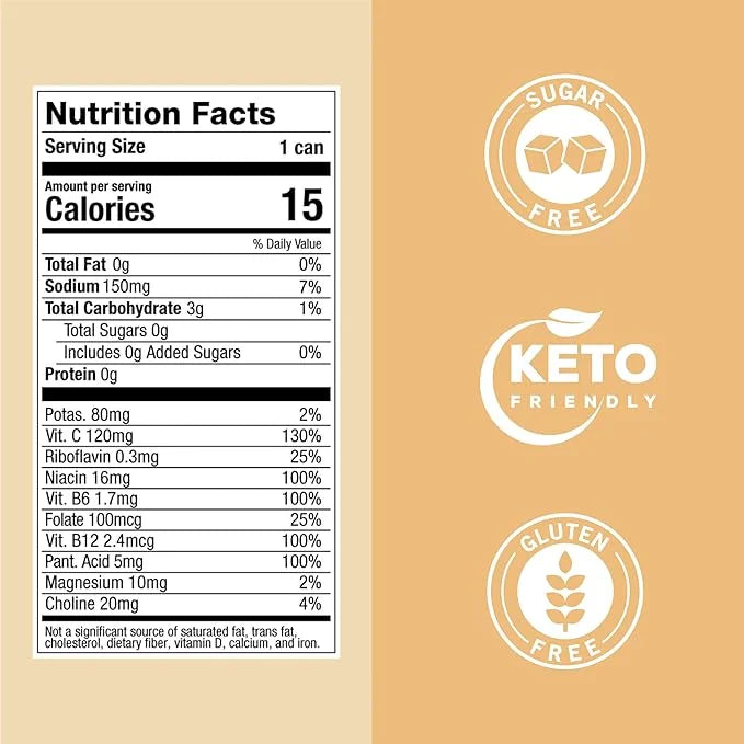 ZOA Zero Sugar Energy Drinks, Pineapple Coconut - Sugar Free with Electrolytes, Healthy Vitamin C, Amino Acids, Essential ...