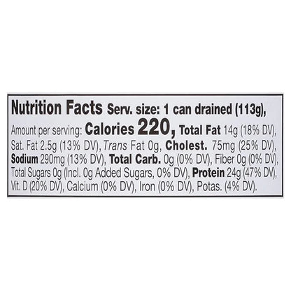 Bumble Bee Prime Atlantic Salmon, 5 oz Can - Premium Salmon - 24g Protein per Serving - Gluten Free & Kosher - Product Image