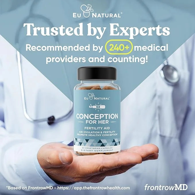 Conception Fertility Supplements for Women – Prenatal Vitamins – Promote Hormone Balance, Cycle Consistency, Aid Ovulation...