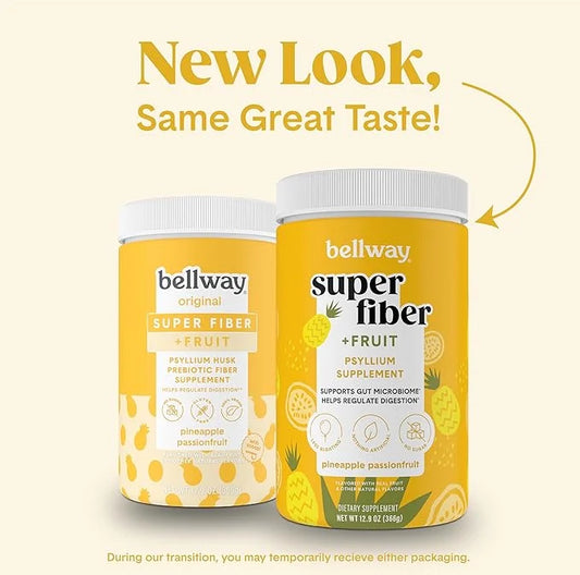 Bellway Super Fiber Powder + Fruit, (50 Servings)
