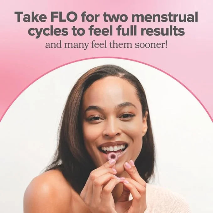 O Positiv FLO PMS Gummies 30 Servings 3) - B6, &