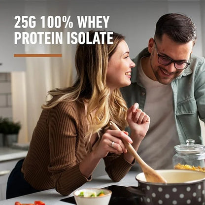 Isopure Low Carb 100% Pure Whey Isolate Protein Powder, Lactose Free, Gluten Free, With Vitamins, Chocolate Peanut Butter,...