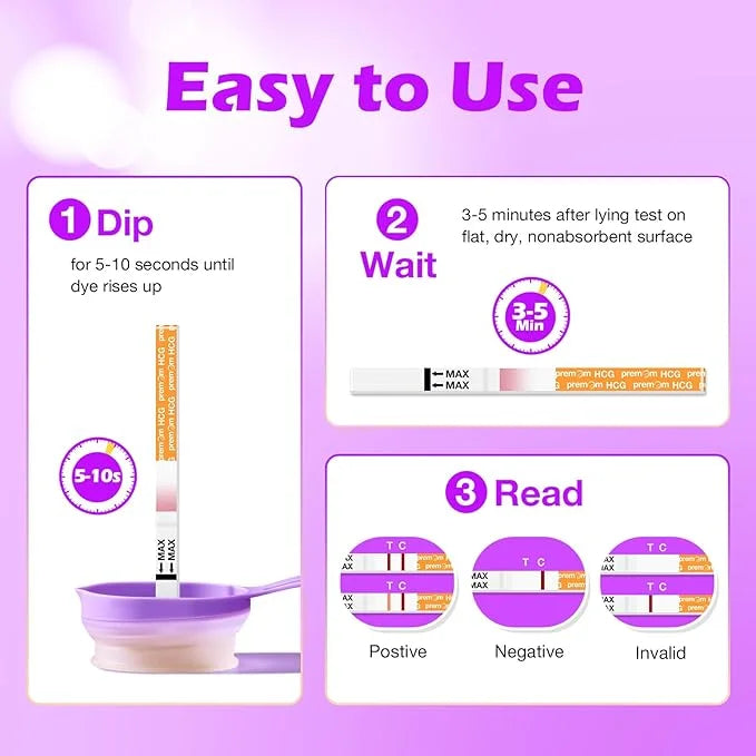 Premom Pregnancy Test Strips (50 Count)