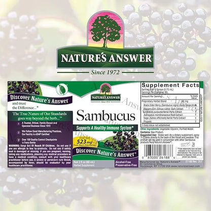 Nature's Answer Sambucus Spray 2oz
