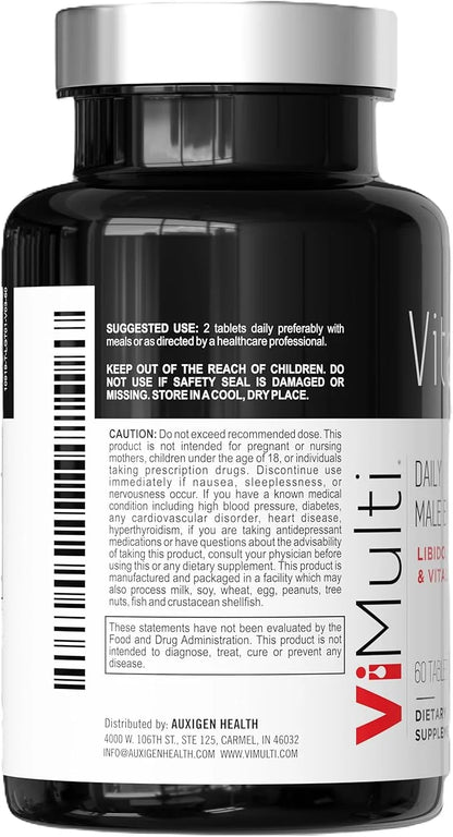 Male Vitality XR (Extended Release) Premium Men’s Health Supplement - Supports Energy, Stamina, Muscle Recovery, Hormonal ...