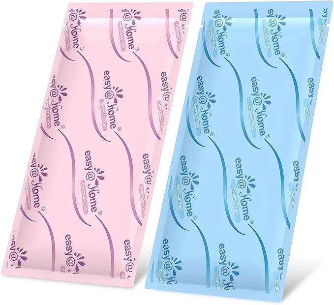 Ovulation & Pregnancy Test Strips Kit: 100 Ovulation 20 Pregnancy 100LH + 20HCG