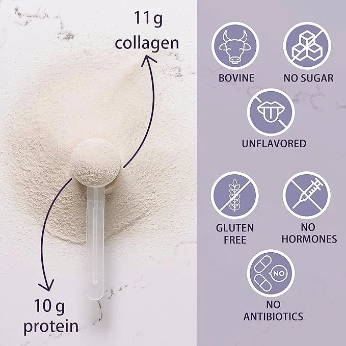 Collagen Peptides Powder for Women Hydrolyzed 1Lb