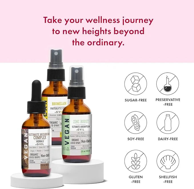 Digestive Harmony Bundle Liquid Vitamin Trio 2 Fl 240 Days
