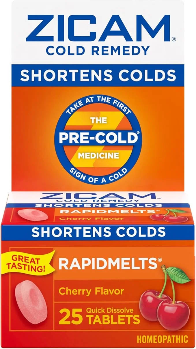 Zicam Cold Remedy, Cherry Rapidmelts (25 (0.5 Ounce)