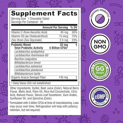 Physician's CHOICE Kids Probiotic- 7 Strains, 30 Count 2)