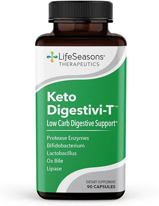 LifeSeasons - Keto Digestivi-T - Low-Carb 90 Capsules