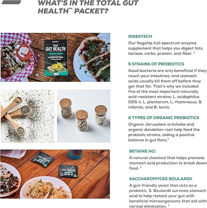 ONNIT Total Gut Health 5 Strains