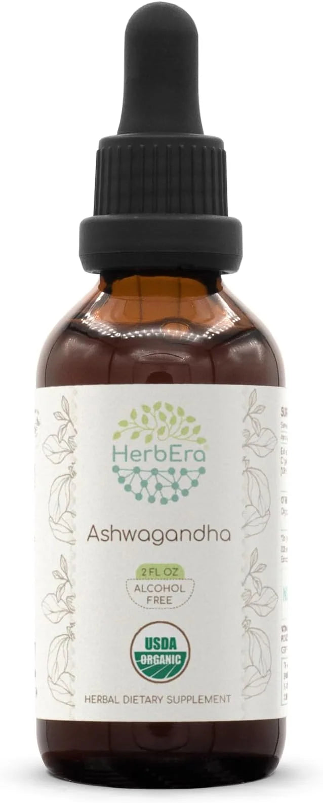 Ashwagandha B60 USDA Organic Tincture (2 oz)