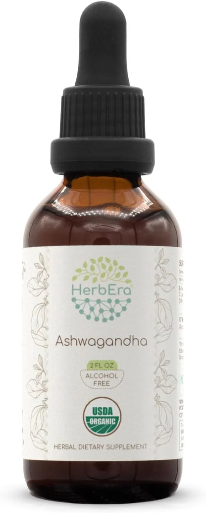 Ashwagandha B60 USDA Organic Tincture (2 oz)