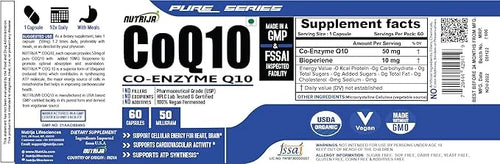 COENZYME Q10 (COQ10) 50MG (120 Capsules)