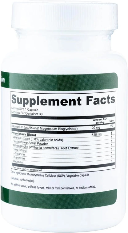 Sleep - Natural Supplement with L-Theanine, 30 capsules