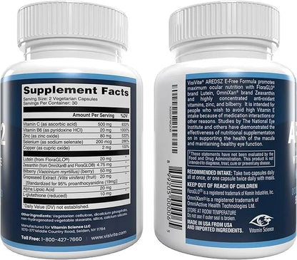 AREDS 2 Eye Vitamins 60 Capsules