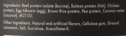 REDCON1 MRE Lite Whole Food Protein Powder, Snickerdoodle - Low Carb & Whey Free Meal Replacement with Animal Protein Blen...