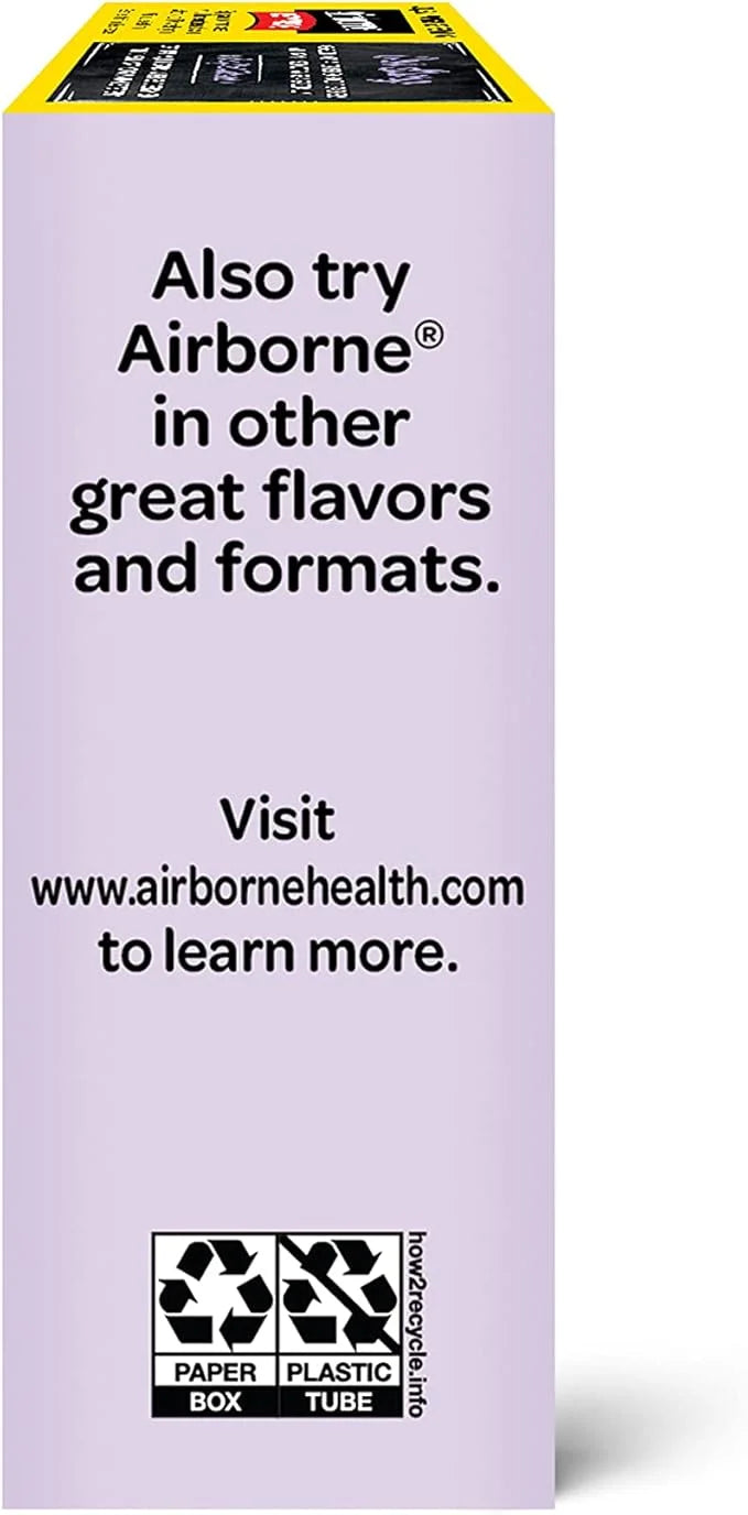 Airborne Elderberry + Zinc & Vitamin 30 Fizzy