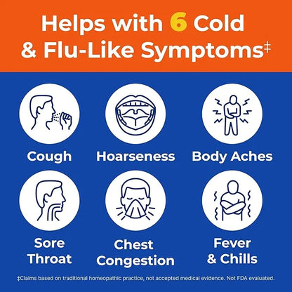 Zicam Cold & Flu 20 Tablets 25 Count