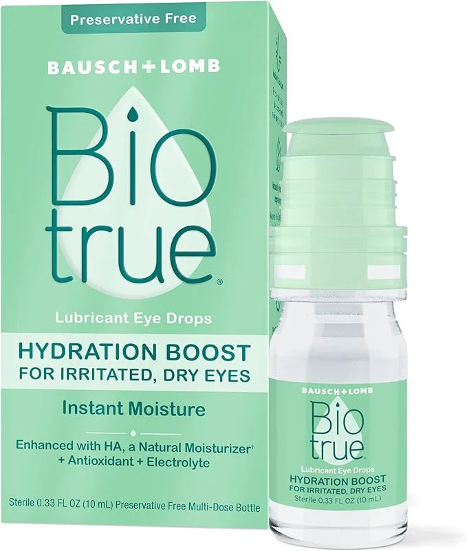 Biotrue Hydration Boost Eye Drops, Preservative 0.33 FL (10 mL)