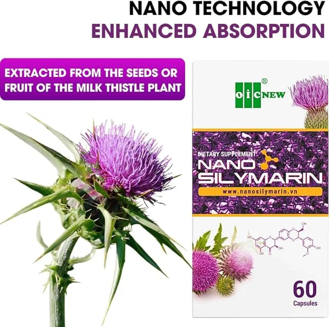 Nano Silymarin - 60 Capsules - 99.9%