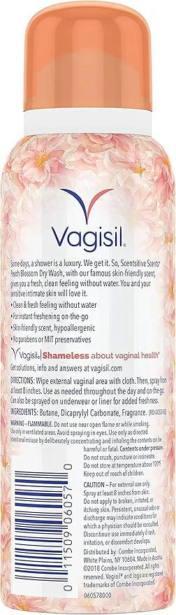Vagisil Scentsitive Scents Feminine Dry Wash 2.6 Ounce 1)