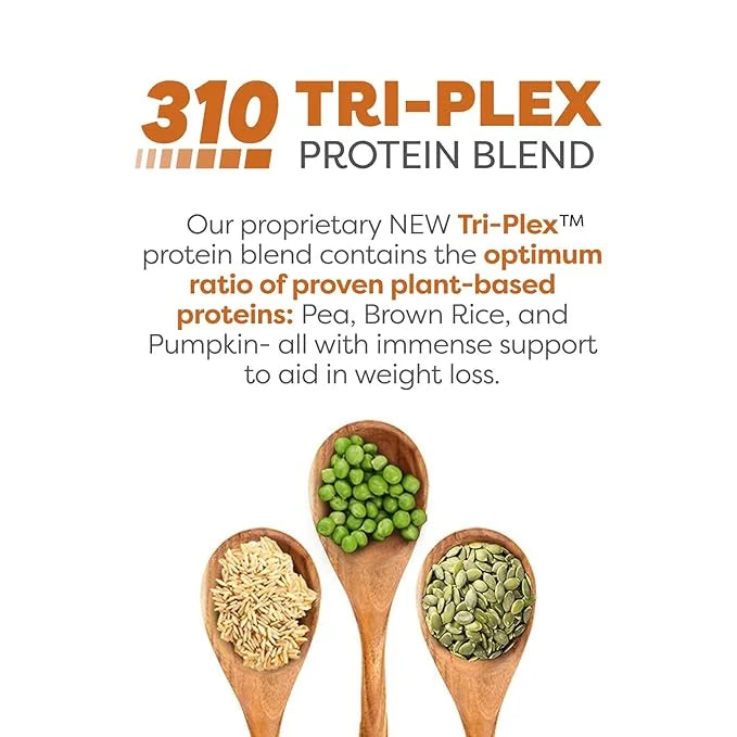310 Nutrition All-In-One Meal Replacement Shake - Fiber-Rich Vegan Blend with Natural Sweeteners - Low Carb, Keto & Paleo ...