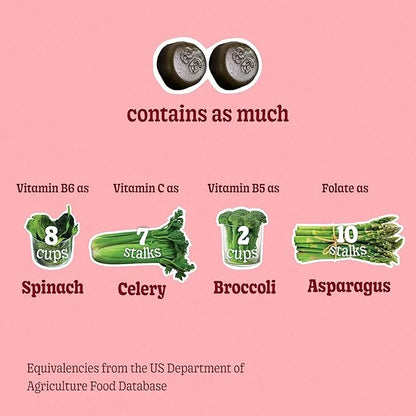 8Greens Daily Greens Gummies B12, Spirulina 50 Count