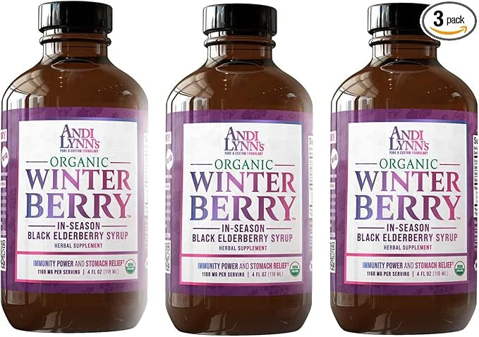 Andi Lynn's Winterberry Black Elderberry Syrup (4 FL 3)