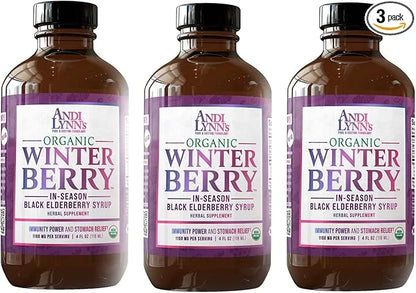 Andi Lynn's Winterberry Black Elderberry Syrup (4 FL 3)
