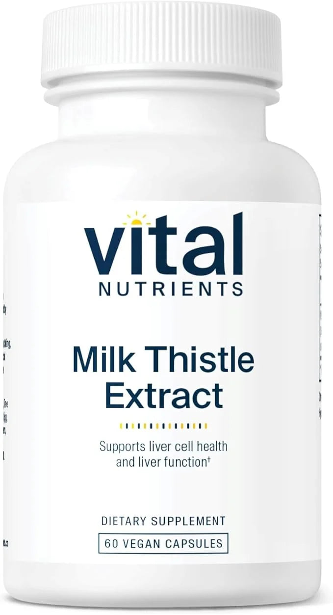 Vital Nutrients Milk Thistle Extract 250mg 60 Capsules