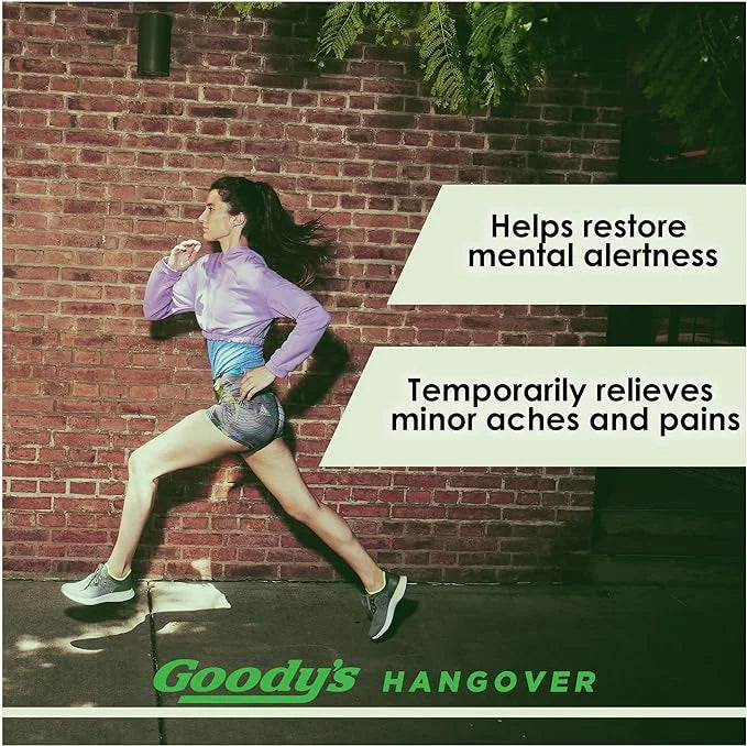 Goody's Hangover Powders, Fast Pain Relief & Boost of Alertness Berry Citrus, 4 ct (Pack of 1) - Product Image
