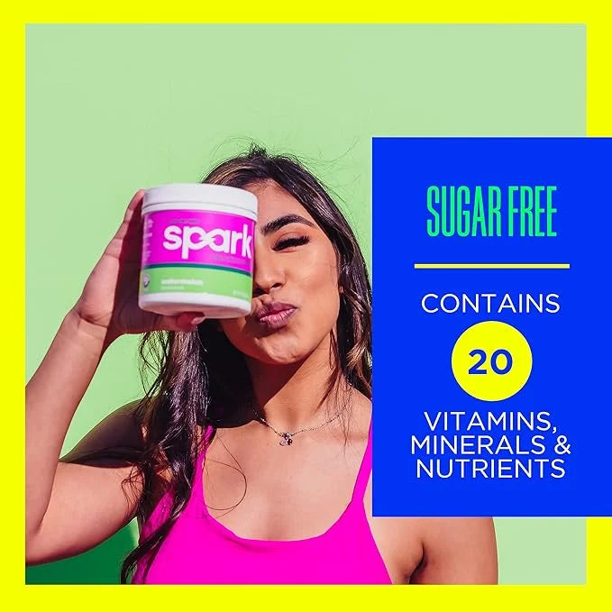 AdvoCare Spark Vitamin & Amino Acid Supplement - Focus & Energy Drink Powder Mix with Vitamin A, B-6, C & E - Also Include...